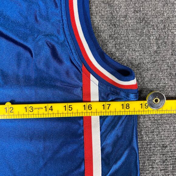 Chicago Cubs SGA Logo Jersey Womens M White Blue Sleeveless Basketball Tank‎ Top - Picture 6 of 7